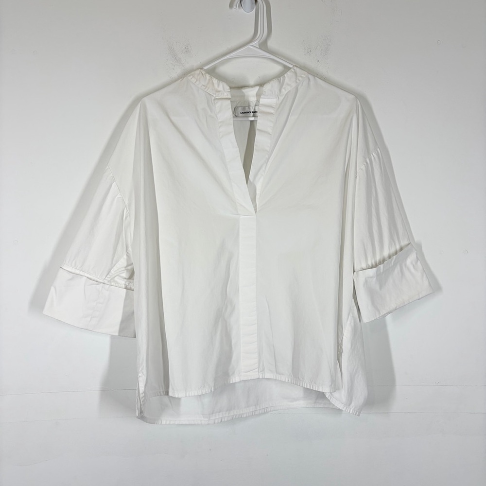 Laurence Bras White Blouse Size 0